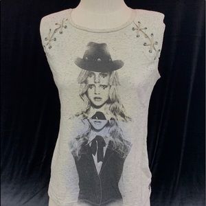 Guess Vintage 80’s T-Shirt & crisscross detail